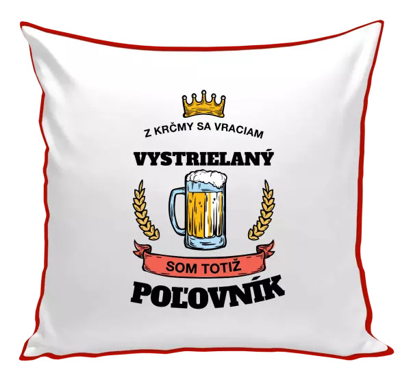 Vankúš Z krčmy sa vraciam - Poľovník