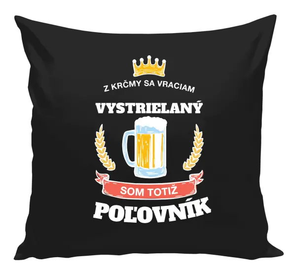 Vankúš Z krčmy sa vraciam - Poľovník
