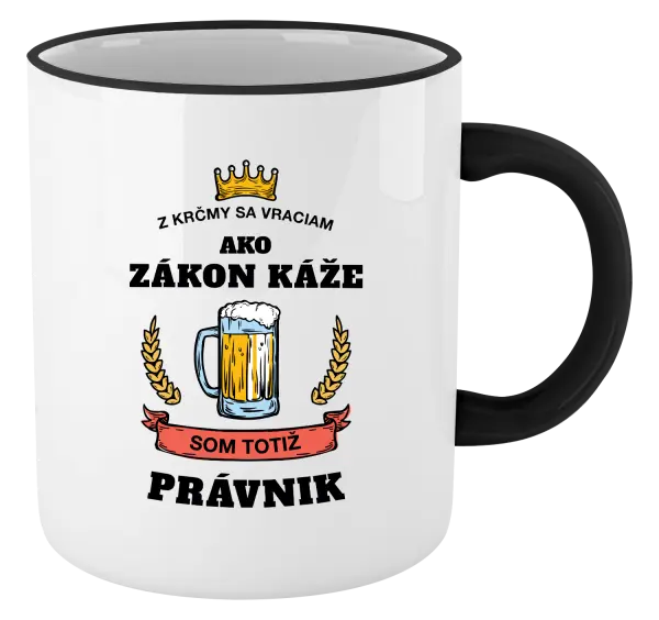 Hrnček Z krčmy sa vraciam - Právnik