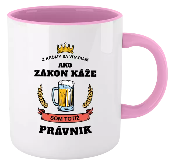 Hrnček  Z krčmy sa vraciam - Právnik