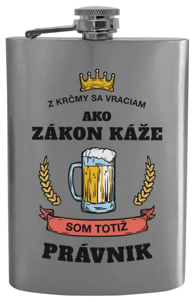 Ploskačka Z krčmy sa vraciam - Právnik