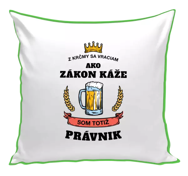 Vankúš Z krčmy sa vraciam - Právnik