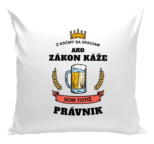 Vankúš Z krčmy sa vraciam - Právnik