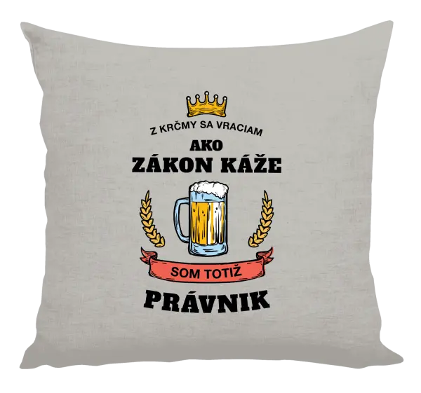 Vankúš Z krčmy sa vraciam - Právnik