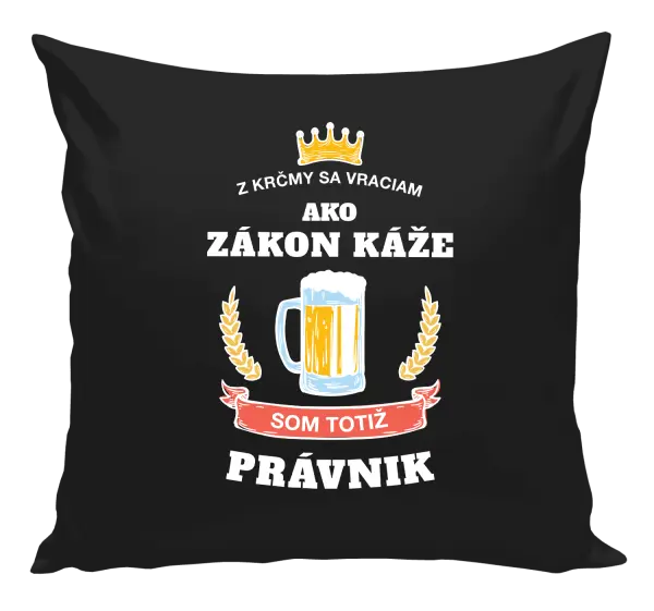 Vankúš Z krčmy sa vraciam - Právnik