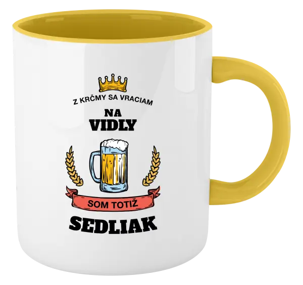 Hrnček  Z krčmy sa vraciam - Sedliak