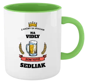 Hrnček  Z krčmy sa vraciam - Sedliak