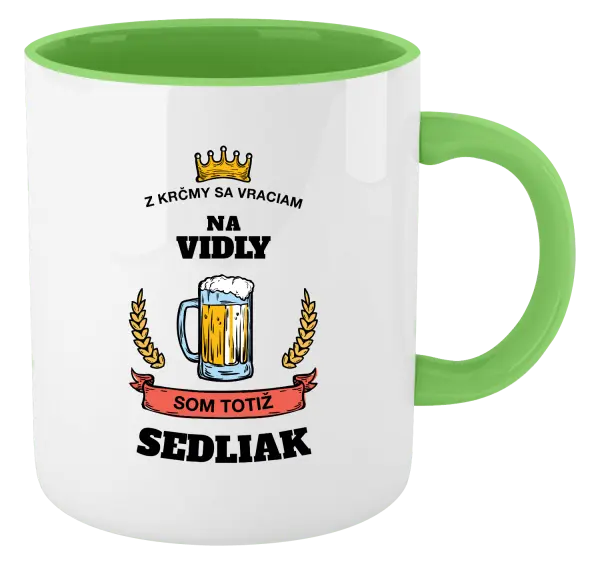 Hrnček  Z krčmy sa vraciam - Sedliak