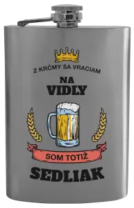 Ploskačka Z krčmy sa vraciam - Sedliak