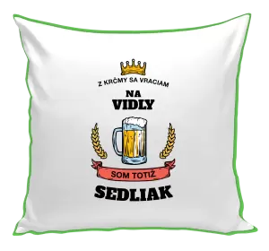 Vankúš Z krčmy sa vraciam - Sedliak