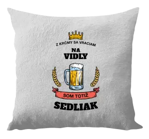 Vankúš Z krčmy sa vraciam - Sedliak