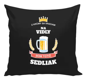 Vankúš Z krčmy sa vraciam - Sedliak