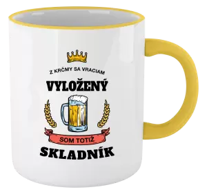 Hrnček Z krčmy sa vraciam - Skladník