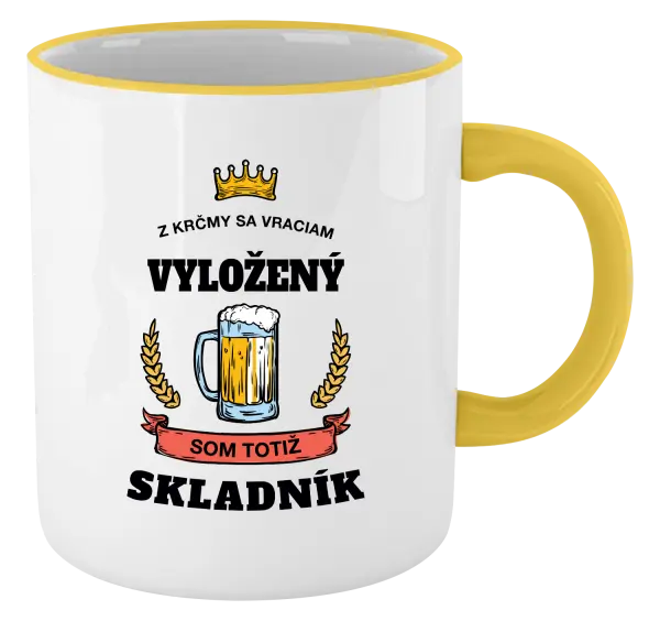 Hrnček Z krčmy sa vraciam - Skladník