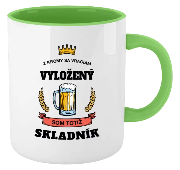 Hrnček  Z krčmy sa vraciam - Skladník