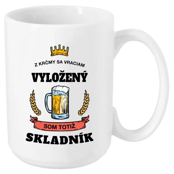 Hrnček Z krčmy sa vraciam - Skladník