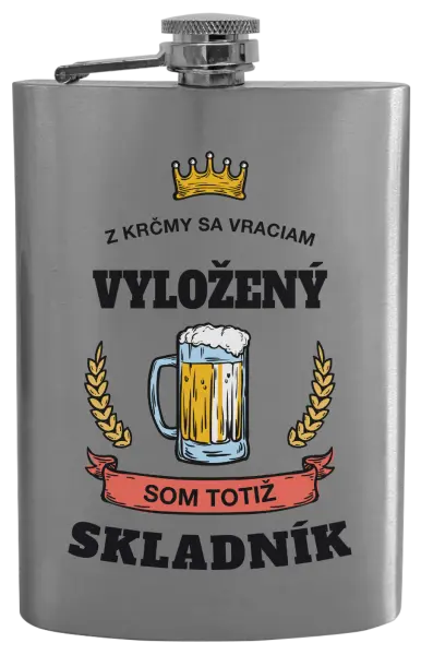Ploskačka Z krčmy sa vraciam - Skladník