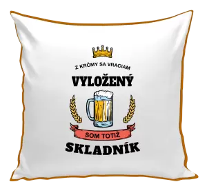 Vankúš Z krčmy sa vraciam - Skladník