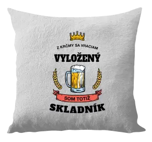 Vankúš Z krčmy sa vraciam - Skladník