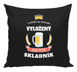 Vankúš Z krčmy sa vraciam - Skladník