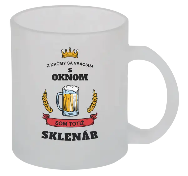 Hrnček Z krčmy sa vraciam - Sklenár