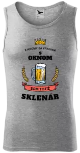 Pánske tielko Z krčmy sa vraciam - Sklenár