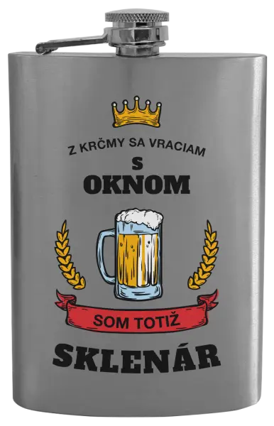 Ploskačka Z krčmy sa vraciam - Sklenár