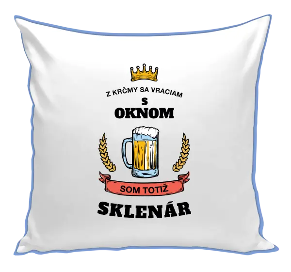 Vankúš Z krčmy sa vraciam - Sklenár