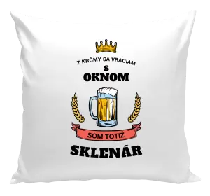 Vankúš Z krčmy sa vraciam - Sklenár