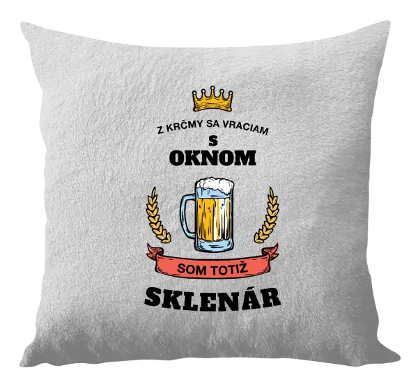 Vankúš Z krčmy sa vraciam - Sklenár