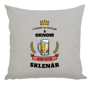 Vankúš Z krčmy sa vraciam - Sklenár
