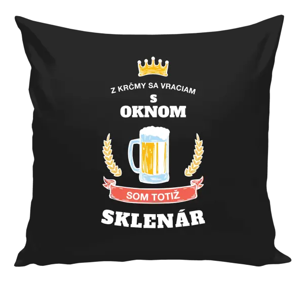 Vankúš Z krčmy sa vraciam - Sklenár