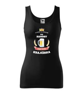 Dámske tielko Z krčmy sa vraciam - Krajčírka