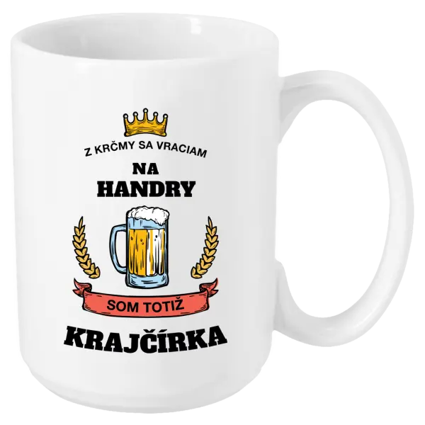 Hrnček Z krčmy sa vraciam - Krajčírka