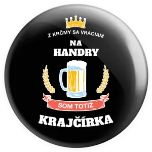 Placka Z krčmy sa vraciam - Krajčírka