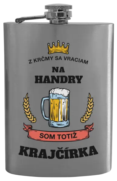 Ploskačka Z krčmy sa vraciam - Krajčírka