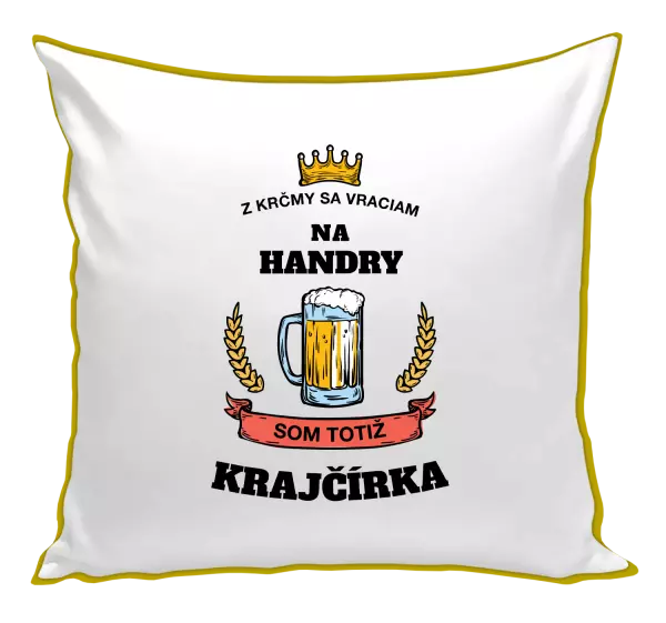 Vankúš Z krčmy sa vraciam - Krajčírka