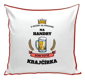 Vankúš Z krčmy sa vraciam - Krajčírka