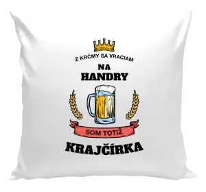 Vankúš Z krčmy sa vraciam - Krajčírka