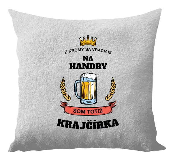 Vankúš Z krčmy sa vraciam - Krajčírka