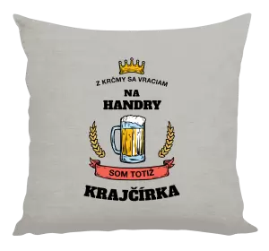 Vankúš Z krčmy sa vraciam - Krajčírka