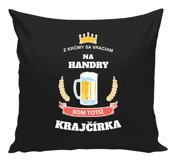 Vankúš Z krčmy sa vraciam - Krajčírka