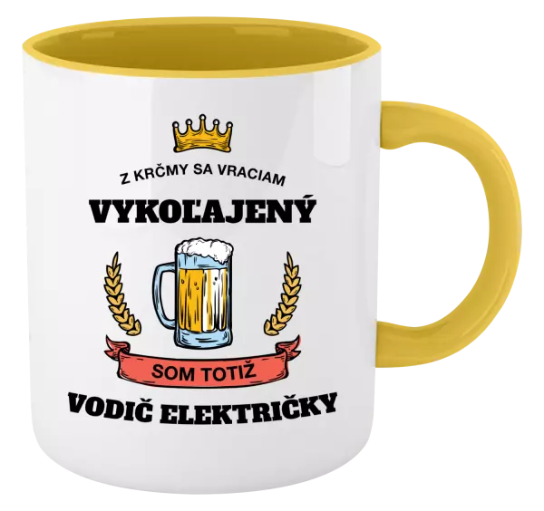 Hrnček  Z krčmy sa vraciam - vodič električky