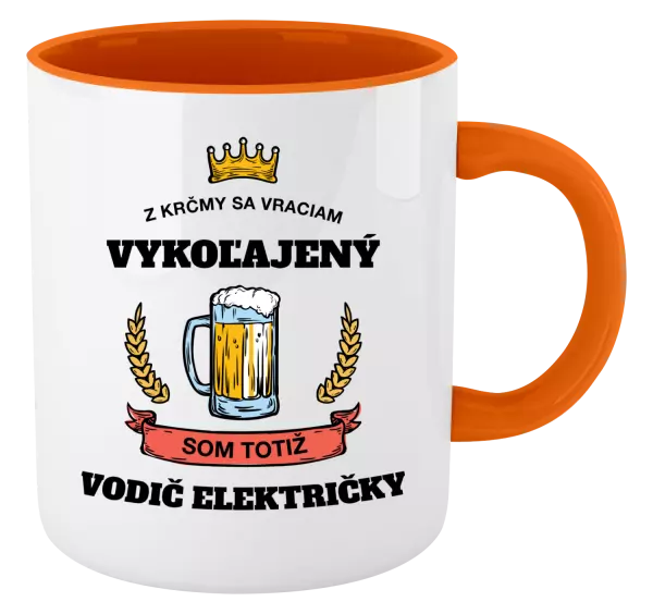 Hrnček  Z krčmy sa vraciam - vodič električky