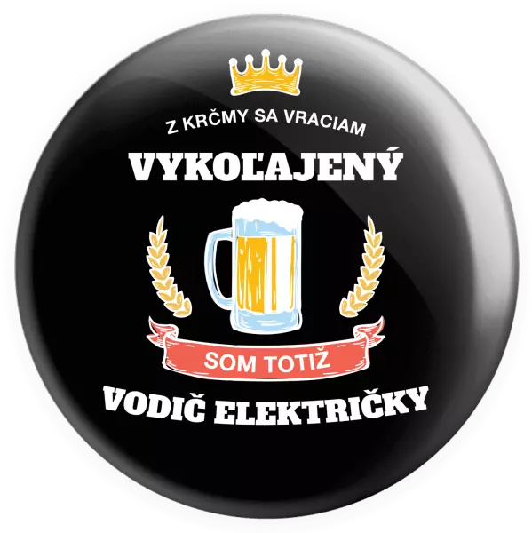 Placka Z krčmy sa vraciam - vodič električky