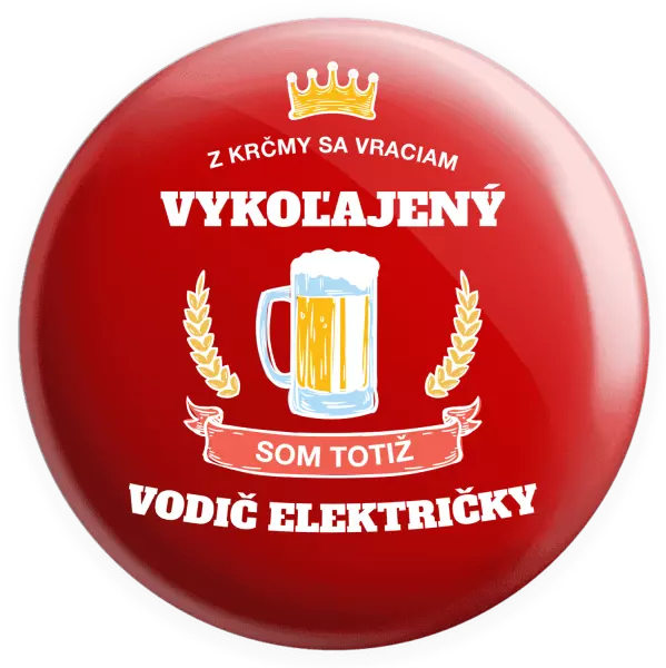 Placka Z krčmy sa vraciam - vodič električky