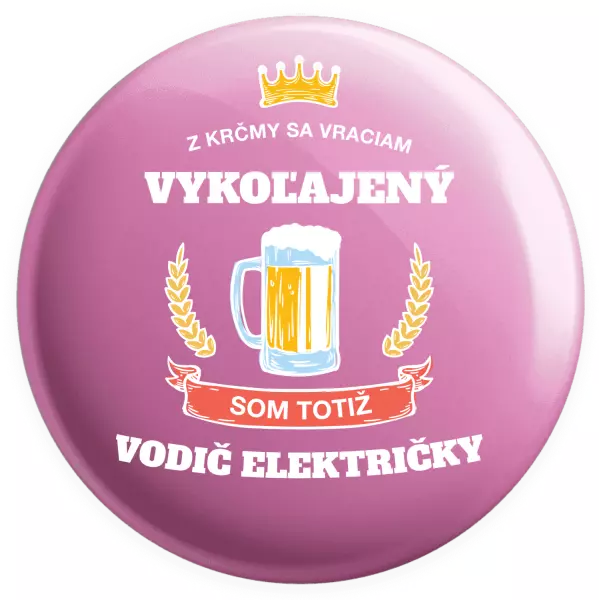 Placka Z krčmy sa vraciam - vodič električky