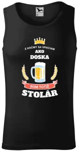 Pánske tielko Z krčmy sa vraciam  - Stolár