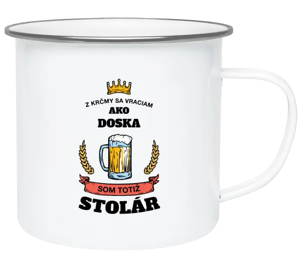 Plecháčik Z krčmy sa vraciam  - Stolár