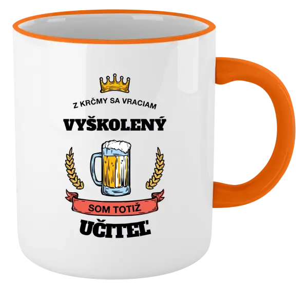 Hrnček Z krčmy sa vraciam - Učiteľ